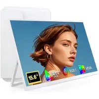 DNA Professionele Portable Monitor - USB-C - 15.6 Inch - Draagbare Monitor - Portable Monitor Voor Laptop - Wit - 36cm x 21cm x 1cm