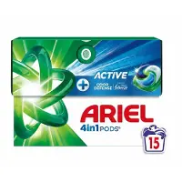 Ariel Allin1 wasmiddel active 15 stuks