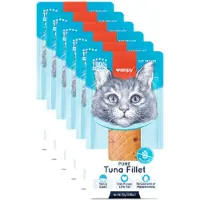 WANPY - Tonijnfilet puur - voor kat - 6x 25 gram