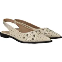 POSH by Poelman Slingbacks Dames Beige | Maat: 38