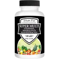 Health Food Super Multi Multivitaminen & Mineralen inéén 60 tabletten