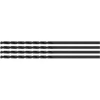 WT&D Set van 4 metaalboren, extra lang (5.2x300 mm)
