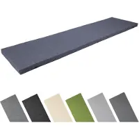 Garronda Bankkussen 160x40 cm – 4 cm dik – Waterafstotend & UV-bestendig – Marineblauw GD-AM-Dino
