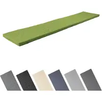 Garronda Bankkussen 180x40 cm – 4 cm dik – Waterafstotend & UV-bestendig – Groen GD-AM-Dino