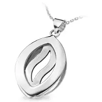 Orphelia Dames 925 Sterling Zilveren Ketting met Hanger - Zilver ZH-4706