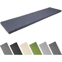 Garronda Bankkussen 150x40 cm – 4 cm dik – Waterafstotend & UV-bestendig – Marineblauw GD-AM-Dino
