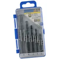 WT&D Set van 5 metaalboren (3, 4, 5, 6 en 8 mm)