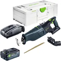 Festool RSC 18 EB-Basic accu-reciprozag 18 V borstelloos + 1x accu 8,0 Ah + snellader + Systainer