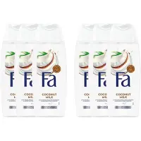 Fa Shower Gel Coconut Milk Voordeelverpakking 6x250ml