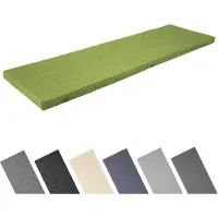 Garronda Bankkussen 120x40 cm – 4 cm dik – Waterafstotend & UV-bestendig – Groen GD-AM-Dino
