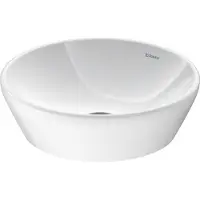 Duravit D-Neo - Opzetwastafel, diameter 40 cm, wit 2371400070