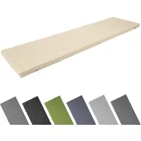 Garronda Bankkussen 150x40 cm – 4 cm dik – Waterafstotend & UV-bestendig – Cappuccino GD-AM-Dino