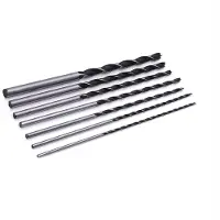WT&D Set van 7 extra lange houtboren (4-12 mm, lengte 300 mm)