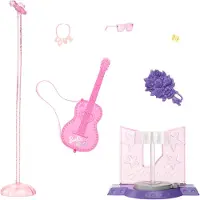Barbie Professions With Accessories You Can Be Pop Star Singer Doll Roze