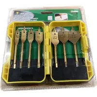 WT&D Set van 7 speedboren (voor hout)