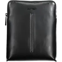 Calvin Klein Schoudertas Median Flatpack Heren Zwart