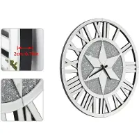 OEM Wandklok, elegant design, geruisloze werking, 60 cm (24 inch)