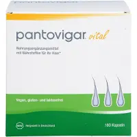 Pantovigar Vital, haarversterkende capsules, 180 stuks
