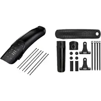 Melitt Road Bike Fenders Set Quick Release Bicycle Mud Guards Adjustable Front Rear Protection