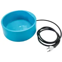 Melitt Verwarmde Drinkbak voor Huisdieren met Constante Temperatuur, Waterbak voor Katten en Honden, Verwarmde Drinkdispenser voor Het Voeren van Huisdieren,