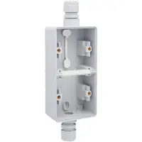 Technim Niko Hydro Opbouwdoos 2V Vert. +2X M20 Wartel Doorvoer 2Kant