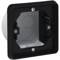 Niko Hydro Wd Inbouwkader 1V Zwart