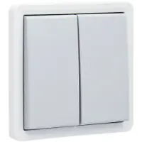 Technim Niko Hydro Wd Serieschakelaar 1V 10A/250V - Insteek Grijs