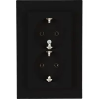 Kopp Hk07 - Wcd Ra 2V Inbouw Mat Zwart