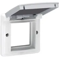 Niko IP55 Scharnieradapterframe 45x45mm Voor Datamodules - 700-85000