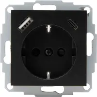 BS Rollen Bokwiel | 125 mm 450 kg | gietwerk polyurethaan-wielband | 138 x 110 mm aluminium | 1 stuk - N110.B90.129 N110.B90.129