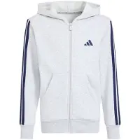 Adidas Sweatvest 'Essentials' navy / grijs gemêleerd