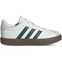 Adidas VL Court Peuterschoenen - Wit - Maat 30 - Leer