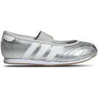 Adidas Originals Ballerina's 'Taekwondo' zilver / wit