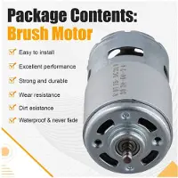 Melitt 5X 775 21V Kleine Borstelmotor Hoge Snelheid Stille Motor Hoge Vermogen Dubbele Lagermotor