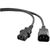 MaxTrack C13 - C14 stroomkabel voor UPS/PDU | 3x 1,00mm | zwart | 3 meter
