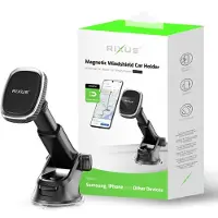 Rixus RXHM16 Magnetic Phone Mount Dashboard Car Phone Holder Black