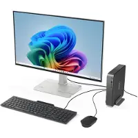 Lenovo IdeaCentre Mini 01Q8X10 91B6000WGF - SnapDragon X1-26-100, 32 GB RAM, 1 TB SSD, X1-45 grafische kaart, Windows 11 Home