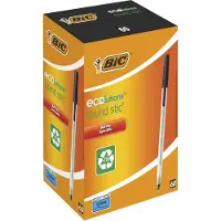 BIC Ecolutions Round Stic balpen zwart (60 stuks)