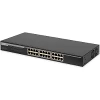 Digitus 24-poorts Gigabit switch, 19 inch, onbeheerd