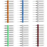 WT&D Set van 10 micro boortjes in een doosje (1.60 mm)