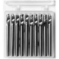 WT&D Set HQ micro frezen met enkele groef (4.0 mm, 10 stuks)