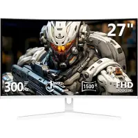 TIM. TIM Gaming Monitor 240hz - Gaming Monitor - Wit - ‎‎18cm x 62cm x 45cm