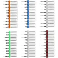 WT&D Set van 10 micro boortjes in een doosje (1.00 mm)