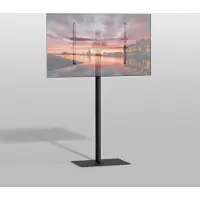 Cavus Vloerstandaard SQUARE zwart 150 cm VESA 600x400