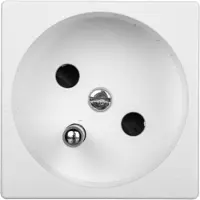 Kontakt-Simon Contactdoos, type K22/9, wit, kunststof, IP20, 250 V, 45 mm, 42,3 mm