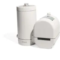 Intex Zwembadfilterpomp C2500, 9.463 liter per uur, 38 mm aansluiting, grijs