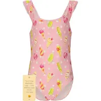 ZigZag - Kid's Carly Swimsuit - Badpak 104, roze