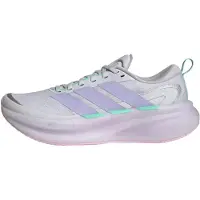 Adidas Supernova Glide Hardloopschoenen Dames Zilvergrijs Paars Mintgroen