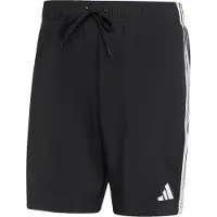 Adidas Boardshorts '3 STRIPES SWIM SHORTS 8' zwart / wit