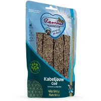 Renske Gezonde Beloning Vleesstrips Hondensnack Kabeljauw 70 Gr
